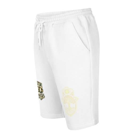 Hustle God Family Camo Logo Men’s fleece shorts