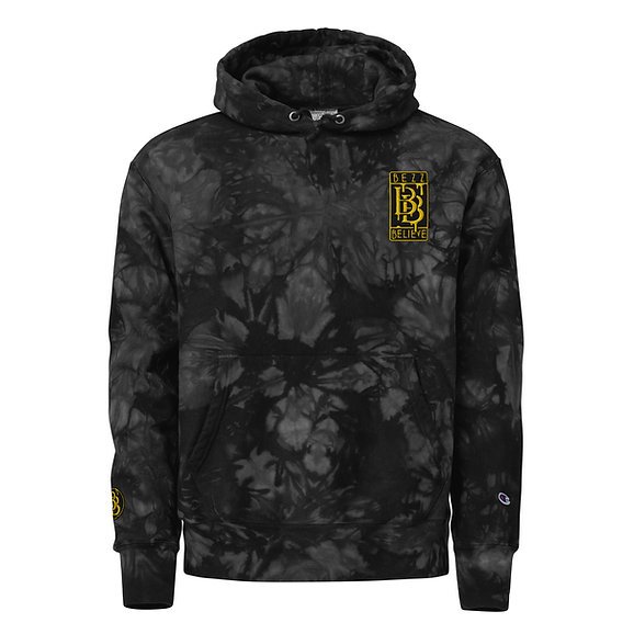 BezzDrip X Champion Collab Tie-Dye Hoodie