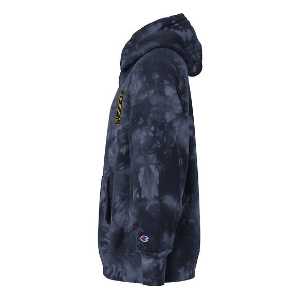 BezzDrip X Champion Collab Tie-Dye Hoodie