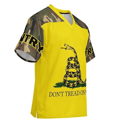 DONT TREAD ON ME FOOTBALL JERSEY