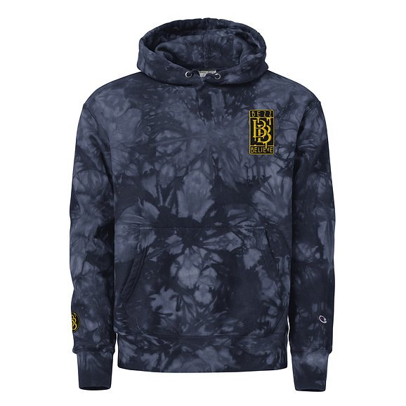 BezzDrip X Champion Collab Tie-Dye Hoodie